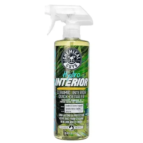 Chemical Guys Spi22716 Hydrointerior Sio2 Ceramic Interior Quick Detailer And Protectant For Interiors, Furniture, Apparel, And More (Works On Plastic, Vinyl, Imitation Leather, And More), 16 Fl Oz