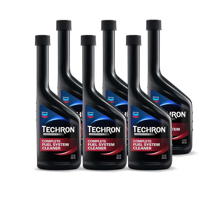 Chevron 67740-Case Techron Concentrate Plus Fuel System Cleaner – 12 Oz. (Pack Of 6)