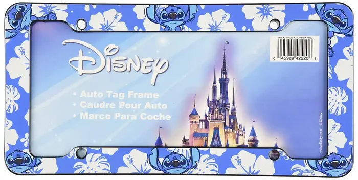 Chroma 42520 Blue Stitch Hibiscus Plastic Frame