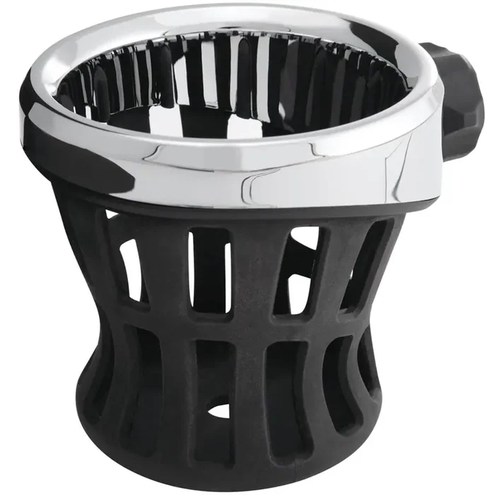 Ciro Drink Holder Perch Mount Chrome Plated And Rubber, Chrome Finish 50410