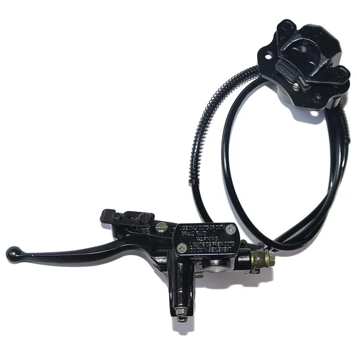 Cncmotok Rear Hand Hydraulic Disc Brake Master Cylinder Caliper Assembly With New Brake Pads For 50Cc 70Cc 90Cc 110Cc 125Cc Atv Quad Taotao Sunl Roketa Nst
