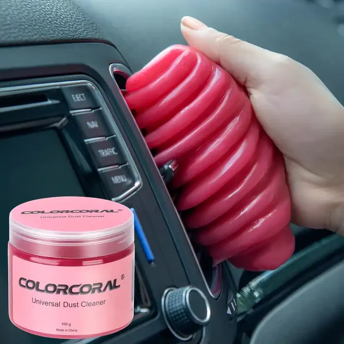 Colorcoral Cleaning Gel For Car Universal Gel Cleaner Auto Detailing Car Vent Keyboard Cleaning Putty Car Interior Cleaner Dashb