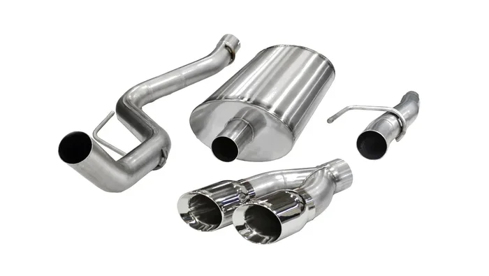 Corsa 14393 3″ Sport Catback Exhaust System with Polished Tip (2011-2014 F150 5.0L)