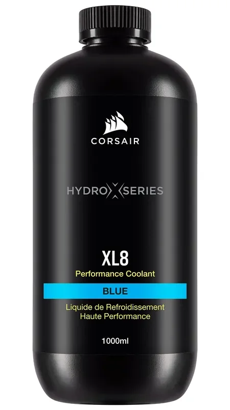 Corsair Hydro X Series, Xl8, Performance Coolant, 1L, Translucent Blue
