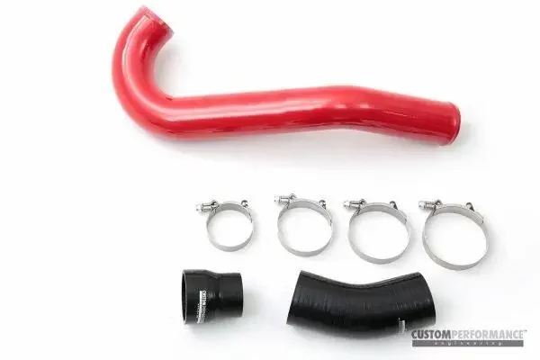CP-E FDHC00002R HotCharge Hot-Side Charge Pipe – Red (2015-2019 Ford Mustang EcoBoost)