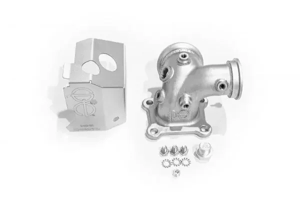 CPe FDTM00001T Ford Focus ST 2.0T Big Turbo Exhaust Manifold – Tial Flange