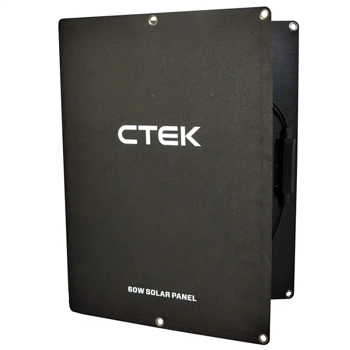 Ctek Solar Panel Charge Kit 40-463 – Charges The Cs Free Portable Vehicle Battery Charger, Black