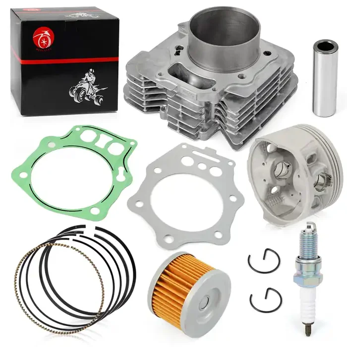 Cylinder Top End Kit Piston Ring Compatible With Honda 1998-2004 Foreman 450 Trx450 Trx450S Trx450Es Trx450Fe Trx450Fm 4X4 12100-Hn0-A00