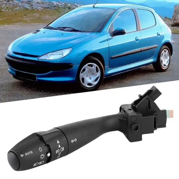 De Luces Para Peugeot 206,Peugeot 206 S16 Interruptor Car Turn Signal Switch Steering Indicator Control Stalk 96215553 Fit For Peugeot 206 207 307 406