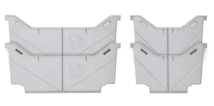 DECKED AD8COMBO Locking tab Drawer Dividers combo package – (2) narrow and (2) wide