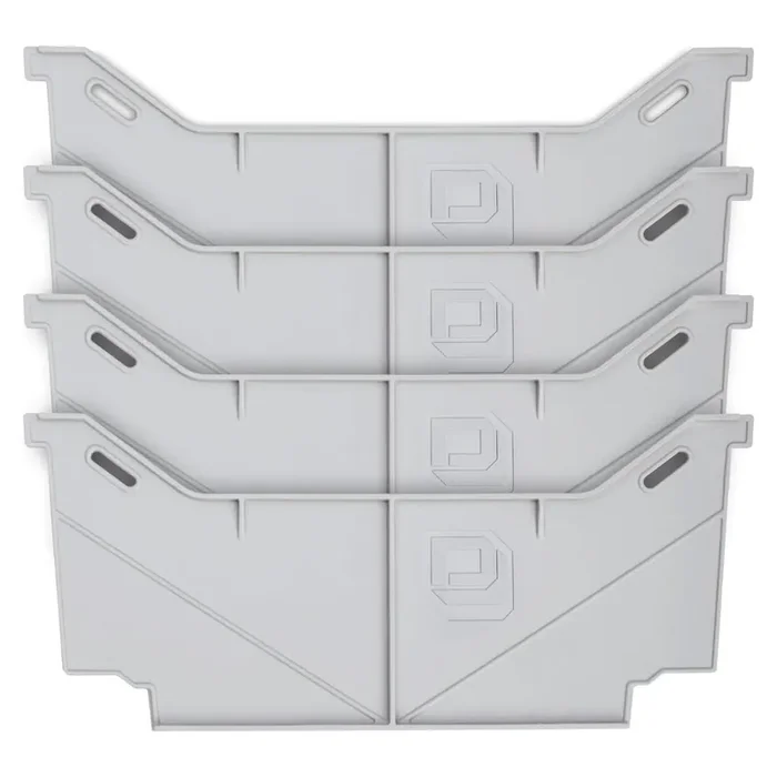 DECKED AD8WIDEX4 Locking tab wide Drawer Dividers – (1) one set of four