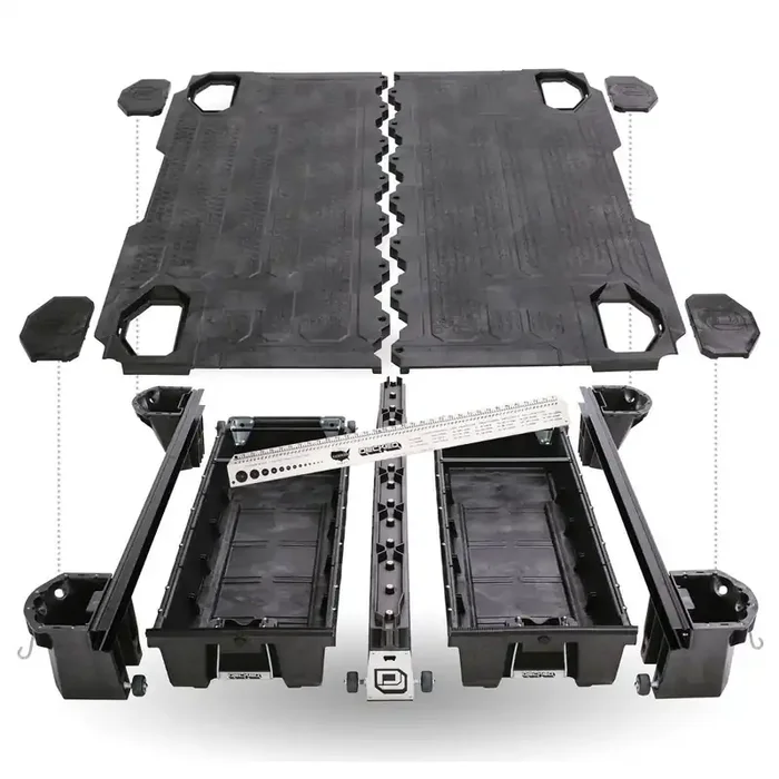 DECKED DG6 Two Drawer Storage System for A Full Size Pick Up Truck