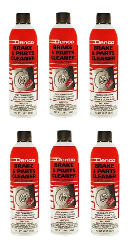 Denco 1930 Brake & Parts Cleaner – 13 Oz Net Wt – 15.3 Fl Oz – 12 To 88 Pack (6)
