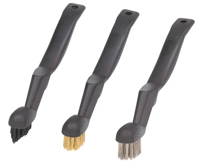Detail Brsh, 6-1/4‘‘ L, Blk, Gold, Slvr, Pk3