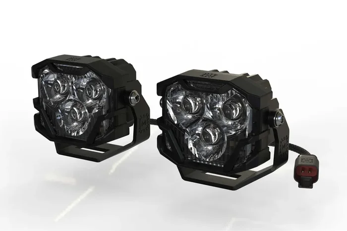 DISCONTINUED – Morimoto 4Banger NCS LED Pods (Spot / White)(Set) BAF001