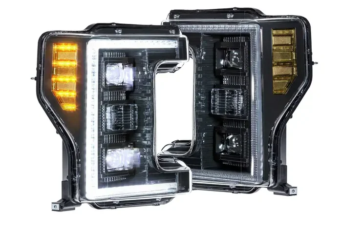 DISCONTINUED – Morimoto XB Hybrid LED Headlights Ford Super Duty (17-19) (Pair / ASM) LF554