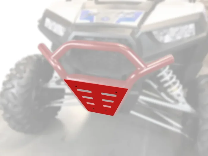 DISCONTINUED – Trigger 1013-RE RZR Front Guard Red Skid Plate