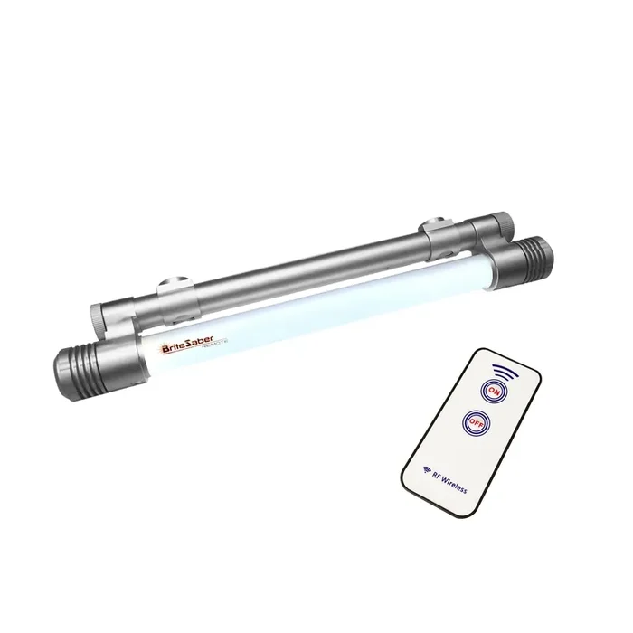 DISCONTINUED – Trigger 81100 Brite Saber ILLUMINATOR Lamp with Remote Silver
