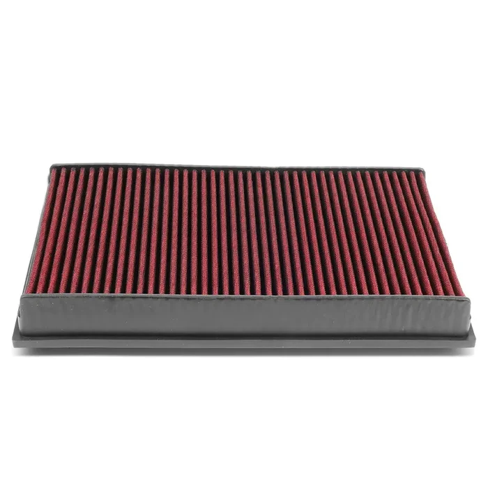 Dna Motoring Afpn-134-Rd Clean Air Washable Drop In Panel Air Filter Enhance Engine Performance [Compatible With 09-16 Cc / 07-08 Eos / 07-08 & 12-17 Passat / 08-09 & 12-13 Tt Quattro]