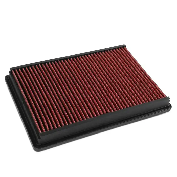 Dna Motoring Afpn-220-Rd Clean Air Washable Drop In Panel Air Filter Enhance Engine Performance [Compatible With 02-20 Dodge Ram