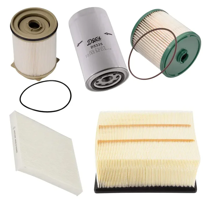 Doc‘S Diesel Ram 6.7L Cummins Diesel Filter Kit 2019-2022 Replaces 68346631Aa 68157291Aa 53034051Ab 05083285Aa 68406048Aa Oem Grade Fuel/Oil/Cabin Air/Air Filter And Fuel/Water Separator
