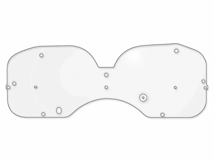 Drake Muscle Instrument Panel Lens D9ZZ-10887-A