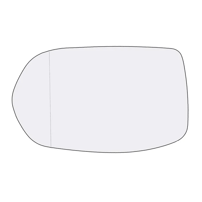 Driver Side Mirror Glass Assembly With Plastic Backing Plate (Non-Heated) Compatible With 2012-2016 Honda Crv, 2016-2020 Hrv