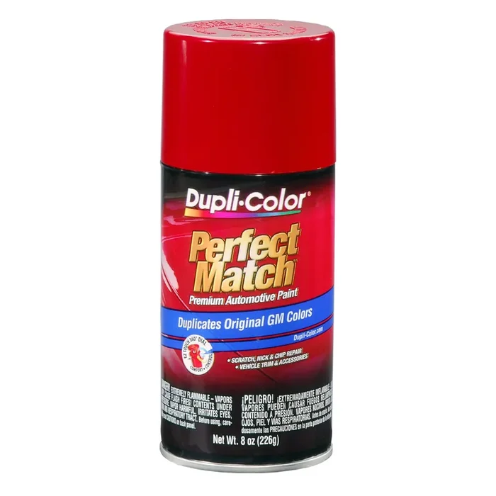 Dupli-Color Bgm0388 Bright Red General Motors Exact-Match Automotive Paint – 8 Oz. Aerosol
