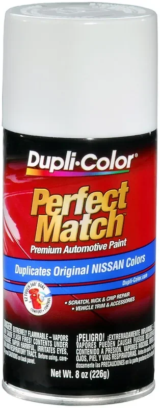 Dupli-Color Ebns05627-6 Pk Super White Nissan Perfect Match Automotive Paint – 8 Oz. Aerosol, (Case Of 6)