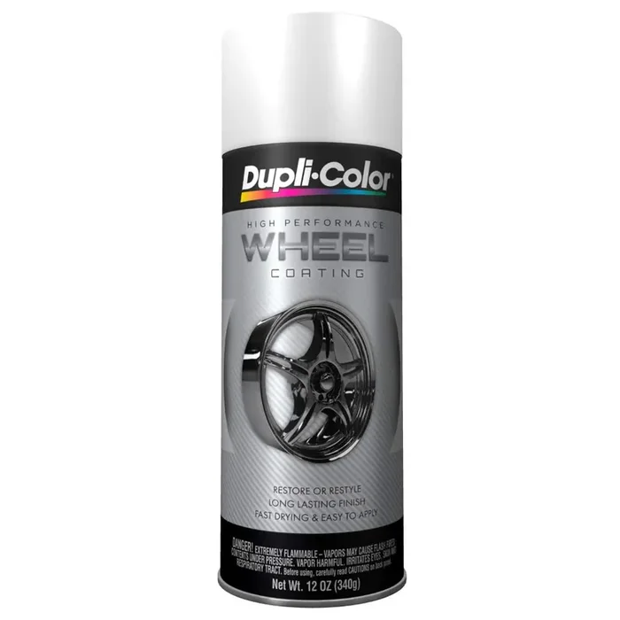 Dupli-Color Hwp100-6Pk High Performance Wheel Paint – White – 12 Oz Aerosol Can Pack Of 6