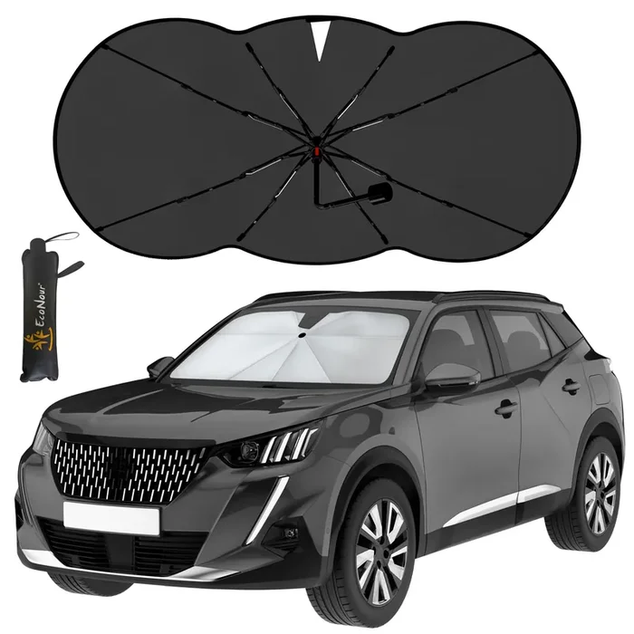 Econour Car Windshield Sunshade Umbrella Foldable Car Umbrella Sun Shade Cover Front Windshield Shade For Heat And Uv Rays P