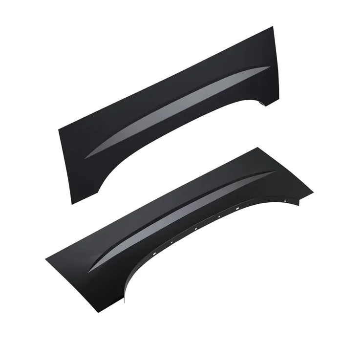 Ecotric Wheel Arch Repair Panels Replacement Compatible With 1999-2007 Chevy Silverado Gmc Sierra 1500 2500 3500 Upper Rear Pair