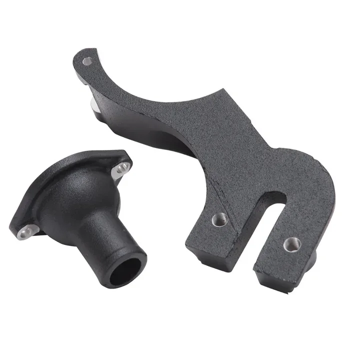 Edelbrock 11463 GENERATOR OFFSET KIT FORD FLATHEAD 1949-53 SATIN BLACK