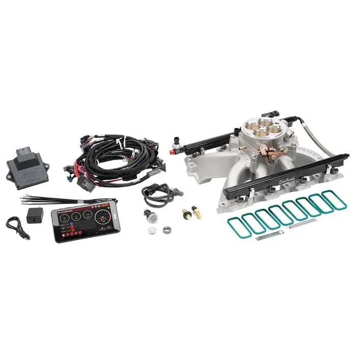 Edelbrock 35710 PRO FLO 4 FUEL INJECTION KIT LS GEN III/IV VICTOR JR CATHEDRAL PORT 550 MAX HP