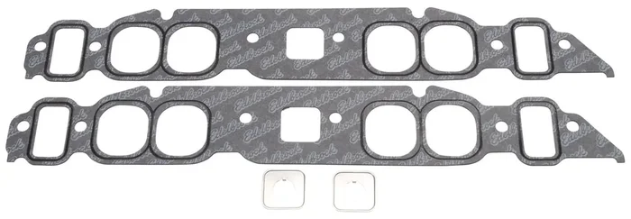 Edelbrock 7203 GASKET, INTAKE, BBC OVAL PORT MARK IV, 396-402-427-454 CID QTY 2