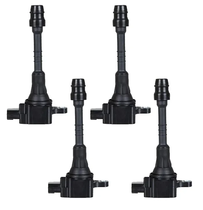 Ena Set Of 4 Ignition Coil Pack 1.8 Compatible With Nissan 2002 2003 2004 2005 2006 Sentra, 2001-2005 Almera 1.8L L4 Coils Repla