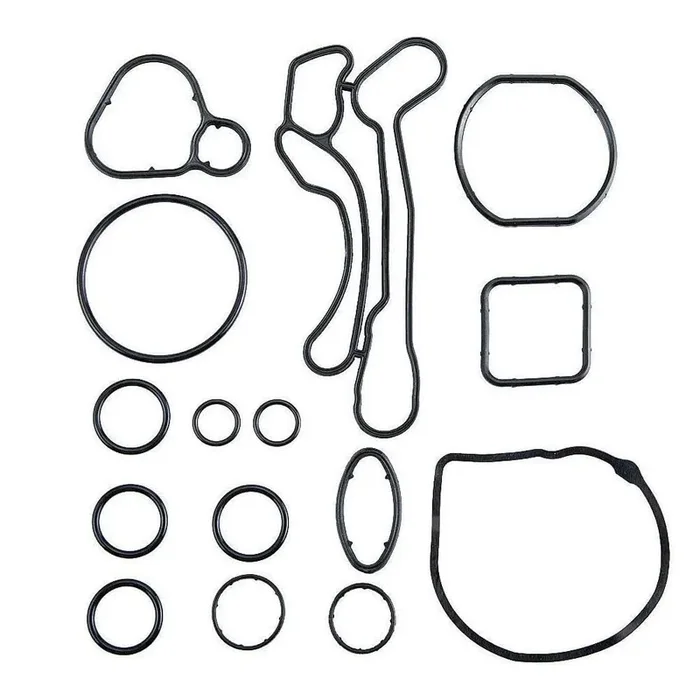 Ensun Engine Oil Cooler Gasket Seal O-Ring Compatible With Cruze Aveo Sonic 1.6L / 1.8L Only – Total 15 Pcs 55353331, 55354071, 926-167