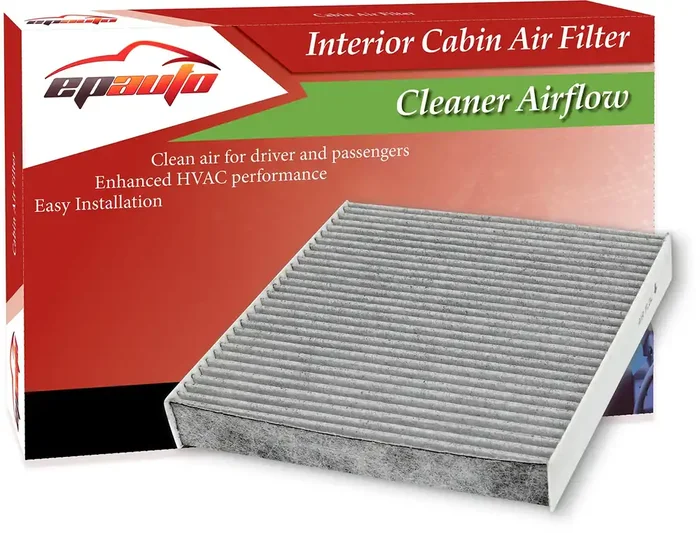 Epauto Cp743 (Cf10743) Replacement For Chrysler/Dodge/Infiniti/Nissan/Volkswagen Premium Cabin Air Filter Includes Activated Carbon