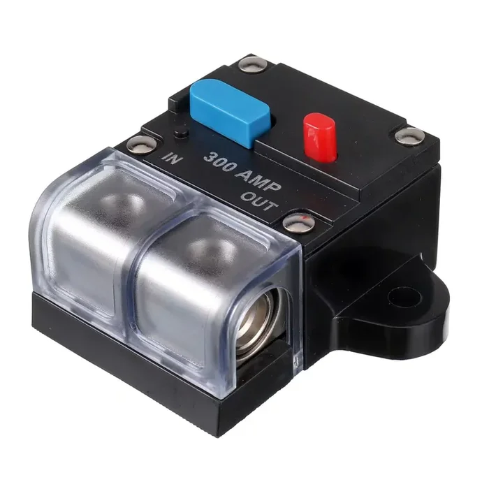 Eplzon 300A Circuit Breaker Resettable Circuit Breaker 300 Amp Self Recovery Circuit Breaker Manual Reset Button For Car Audio And Amps Protection
