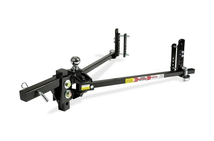 Equal-I-Zer 4-Point Sway Control Hitch, 90-00-1069, 10,000 Lbs Trailer Weight Rating, 1,000 Lbs Tongue Weight Rating, Weight Distribution Kit Includes Standard Hitch Shank And 2-5/16‘ Ball