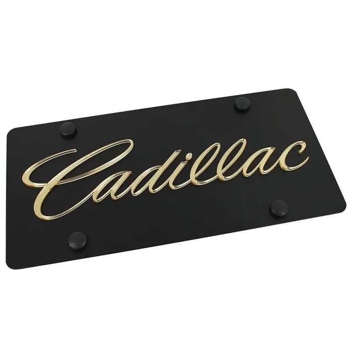 Eurosport Daytona- Compatible With -, Cadillac – Carbon Steel License Plate