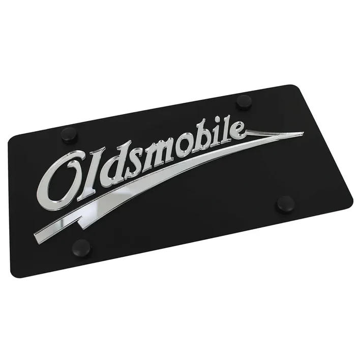 Eurosport Daytona- Compatible With -, Oldsmobile Retro – Carbon Steel License Plate