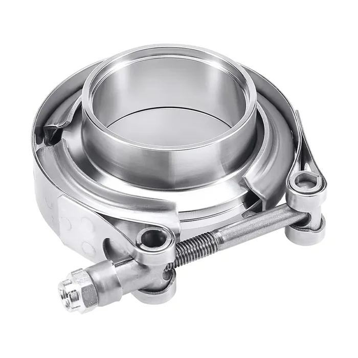 Evil Energy 1.5 Inch V Band Clamp With Flange Male Female 304 Stainless Steel 1Pc