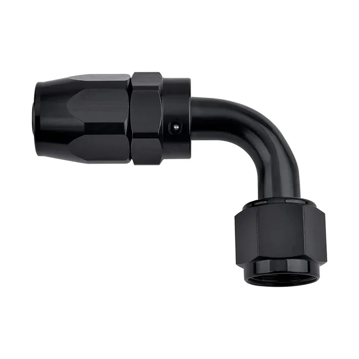 Evil Energy 10An Hose End Fitting 90 Degree Swivel For Cpe Braided Hose Black
