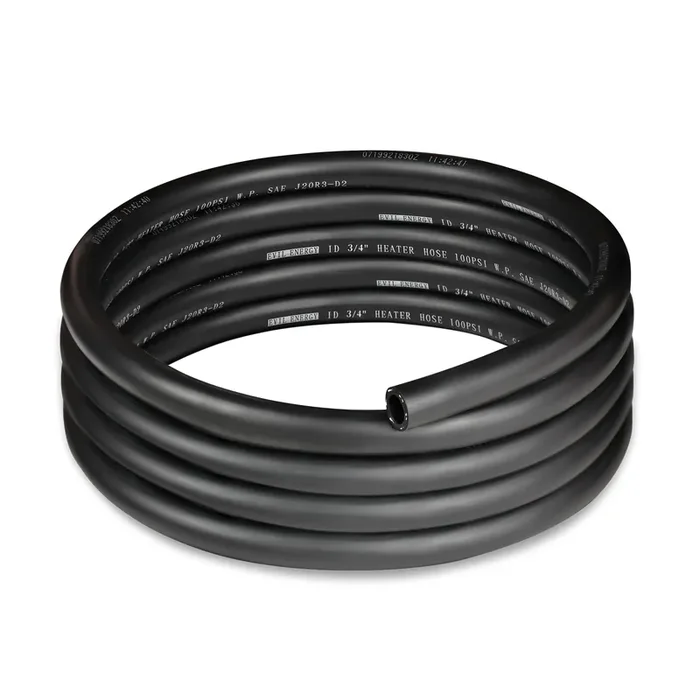 Evil Energy 3/4‘‘ Heater Hose Coolant Radiator Straight 100Psi Sae 20R3 10Ft Black