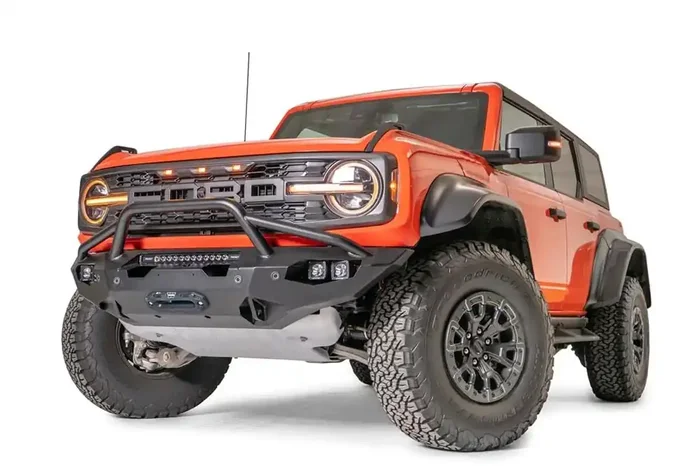 Fab Fours Br22-X5752-1 Matrix Front Bumper Fits 22-23 Ford Bronco – W/Pre-Runner Guard