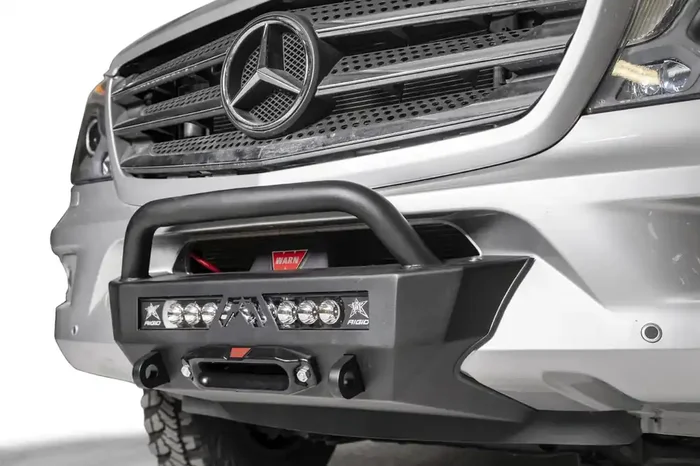 Fab Fours Mb17-N4652-1 Sh Winch Mount Fits 17-20 Mercedes-Benz Sprinter 2500 – W/Pre-Runner Guard