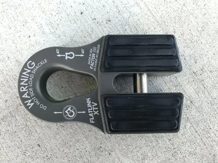 Factor 55 00070-05 Flatlink XTV (ATV And UTV) Winch Shackle Mount – Silver