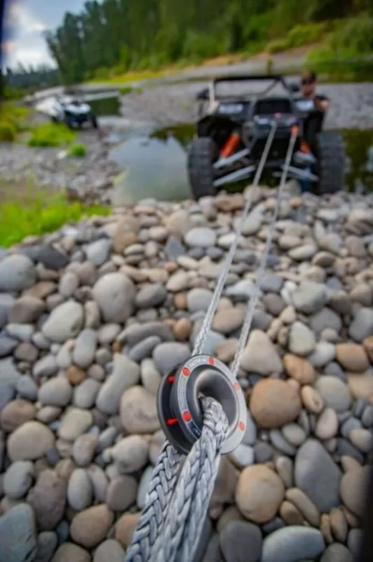 Factor 55 00265 Rope Retention Pulley XTV (RRP XTV) and Soft Shackle Combo