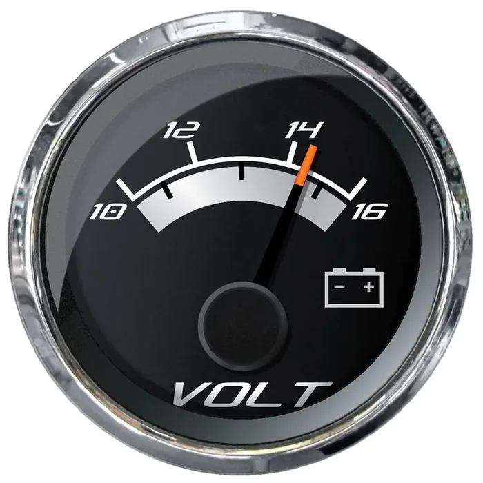 Faria Platinum 2‘‘ Voltmeter (10-16 Vdc)